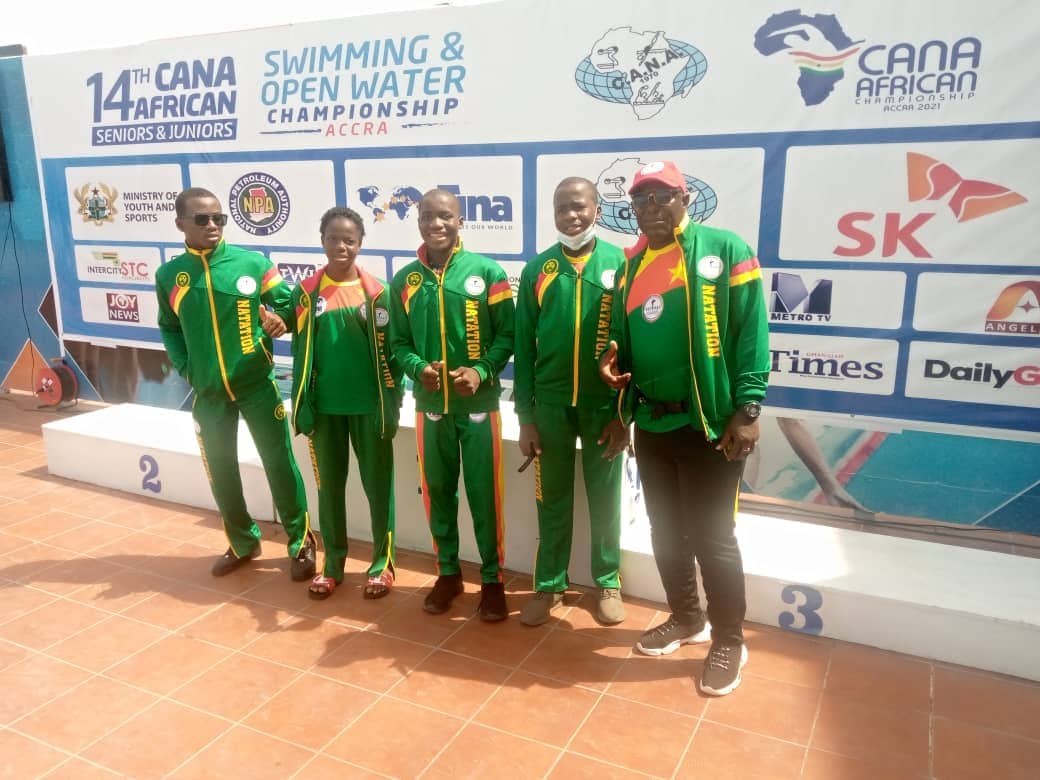 Read more about the article Championnat d’Afrique junior sénior de Natation : Le Cameroun termine 17ème et rentre sans médaille