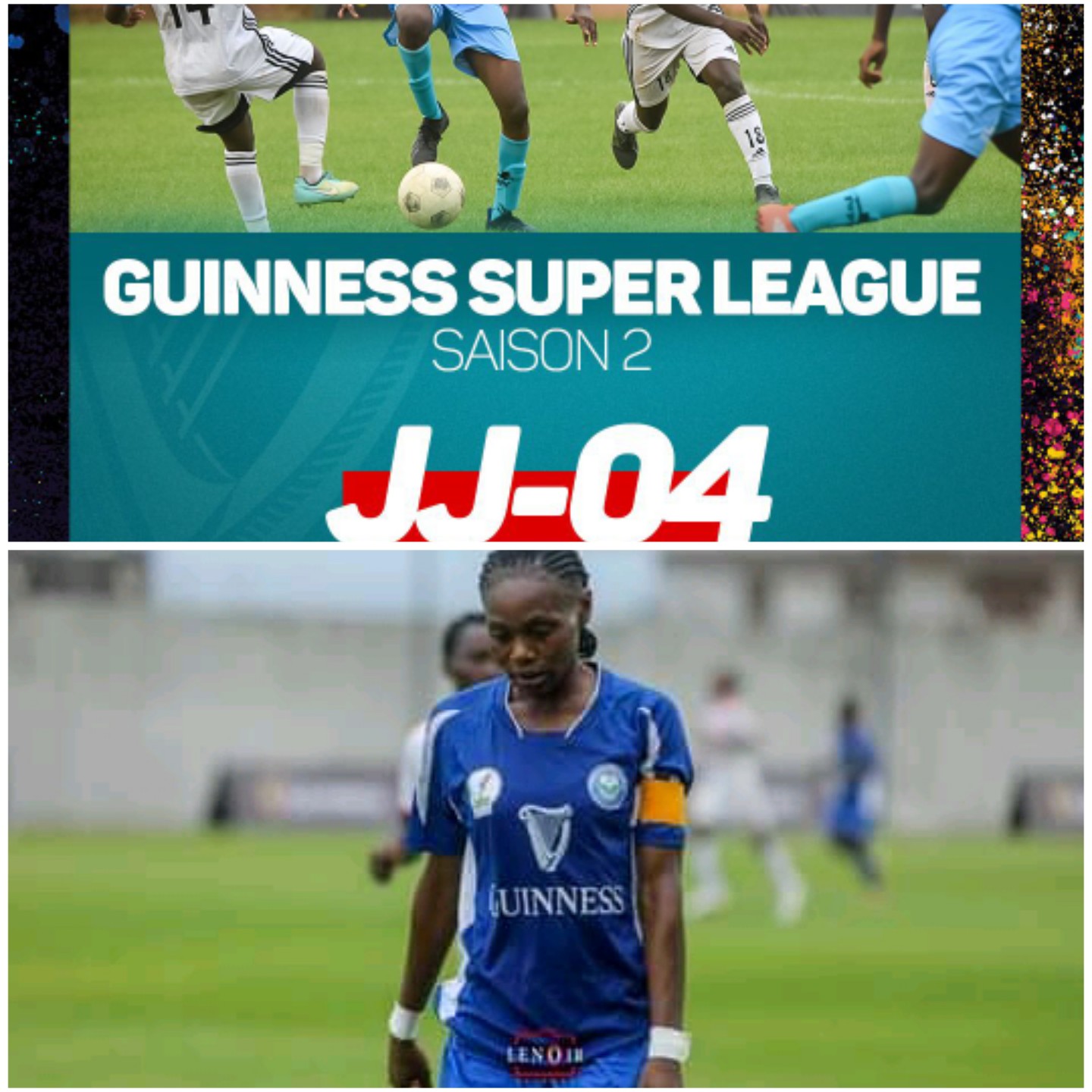 Read more about the article Guinness Super League 2022 JJ-4: « J’aimerais que la Guinness et la Fécafoot puissent respecter leurs engagements » Marie Claire kibindé