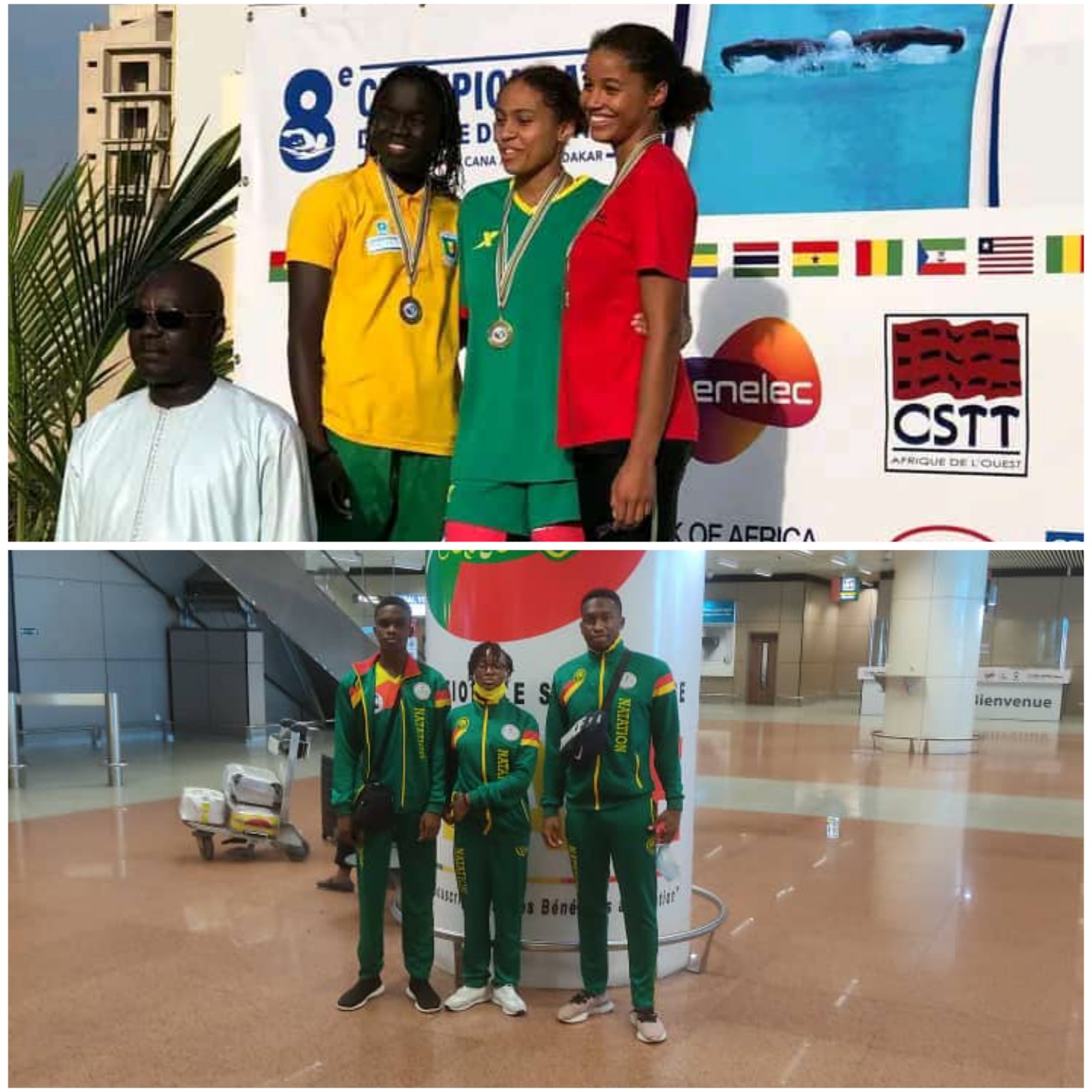 Read more about the article 🏊 Championnat d’Afrique de natation zone 2: le Cameroun se comporte bien au Sénégal🇲🇱