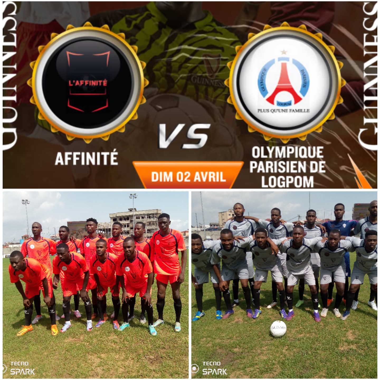 Read more about the article 🇨🇲Guinness Brightest Eleven⚽: Olympique Parisien de Logpom, lauréat du coup d’envoi