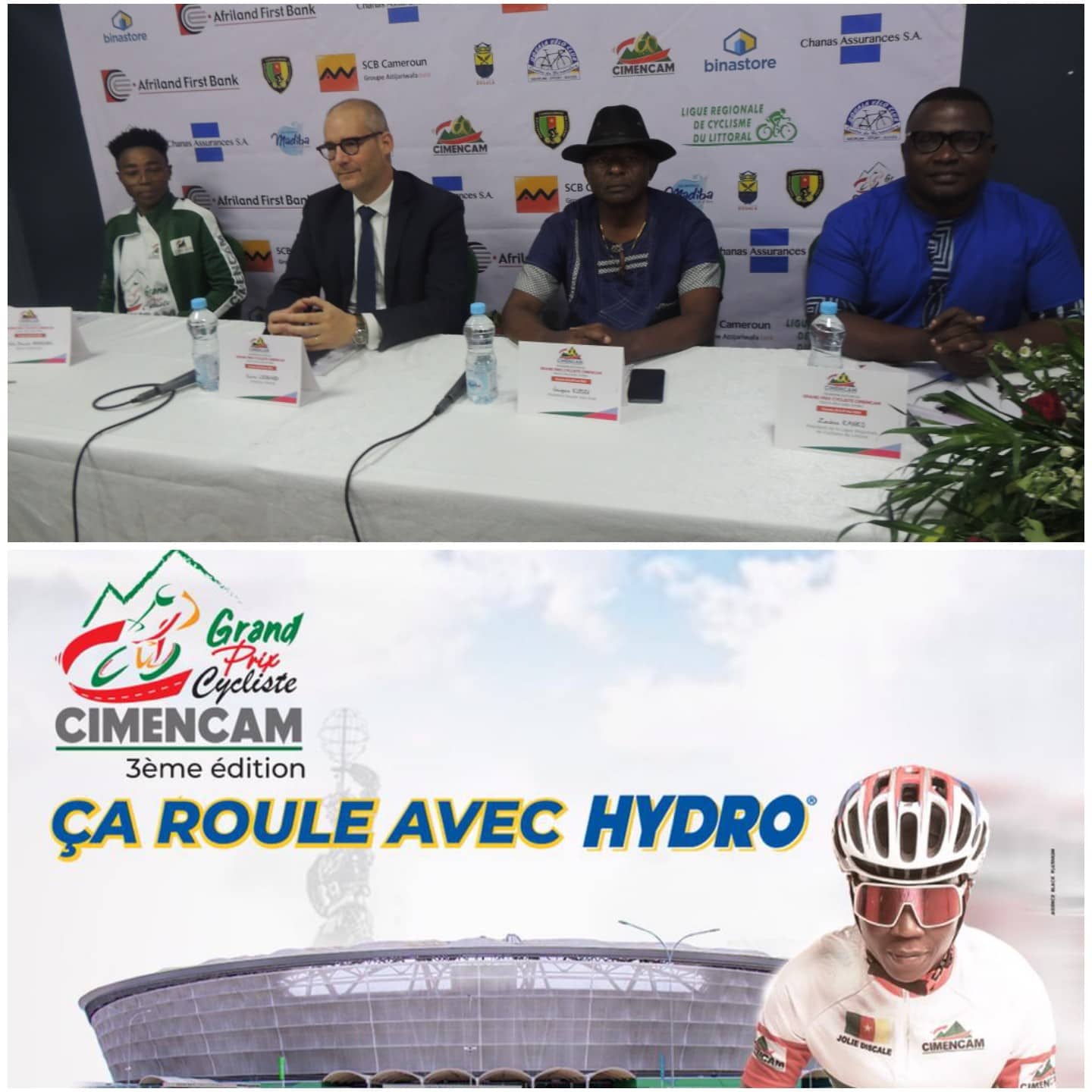 Read more about the article 🇨🇲Grand prix cycliste Cimencam/Acte 3🚴 : Minimes Cadets et Amateurs rejoignent le circuit